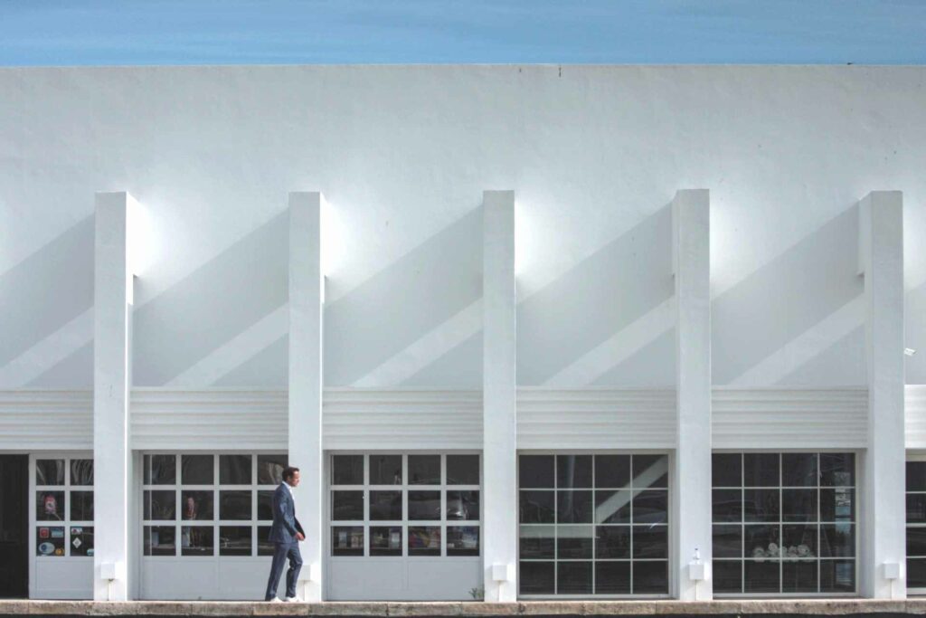 Vue d'une scène citadine